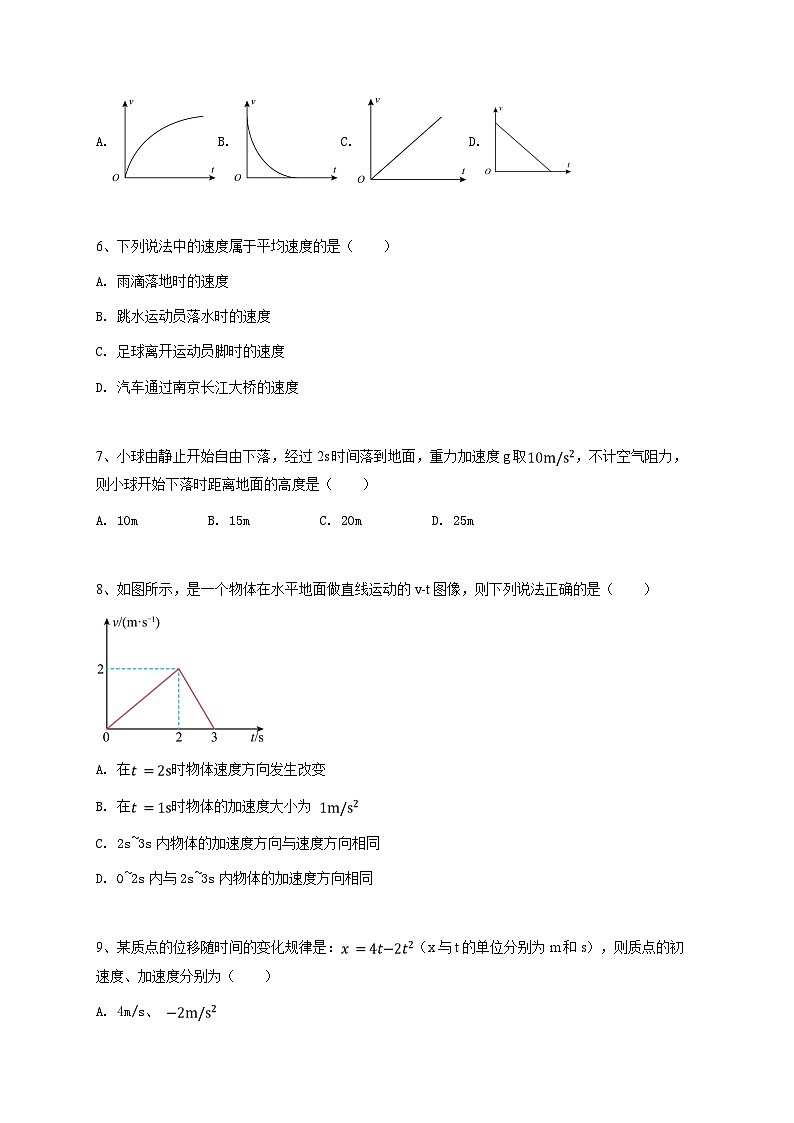 2025届江苏省盐城市高三下学期学业水平调研卷 物理（含答案）第2页