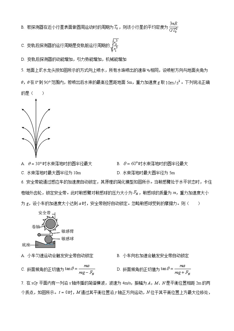 2025届湖北省新八校协作体高三下学期三模物理试题（高考模拟）第3页