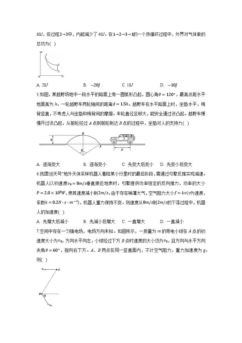 山东省滨州市2024-2025学年高三下学期5月第二次模拟考试物理试卷（解析版）第2页