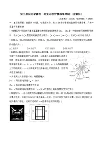 2025届河北省高考一轮复习收官模拟卷 物理（含解析）