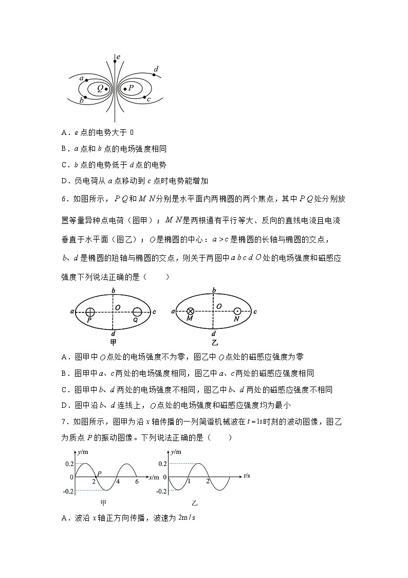 2025届湖北省普通高中学业水平选择性考试模拟（三）物理试卷（解析版）第3页