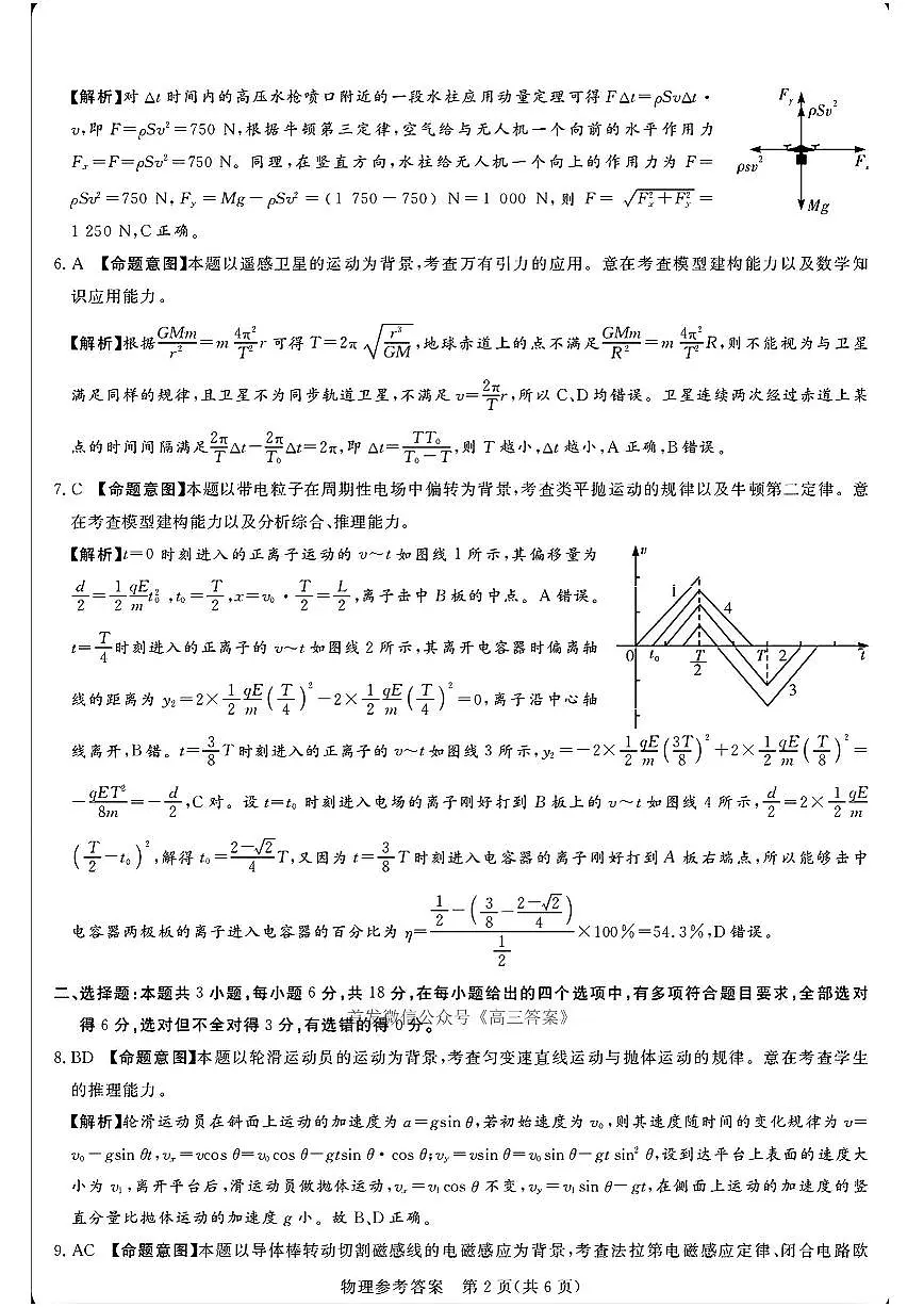 物理答案第2页