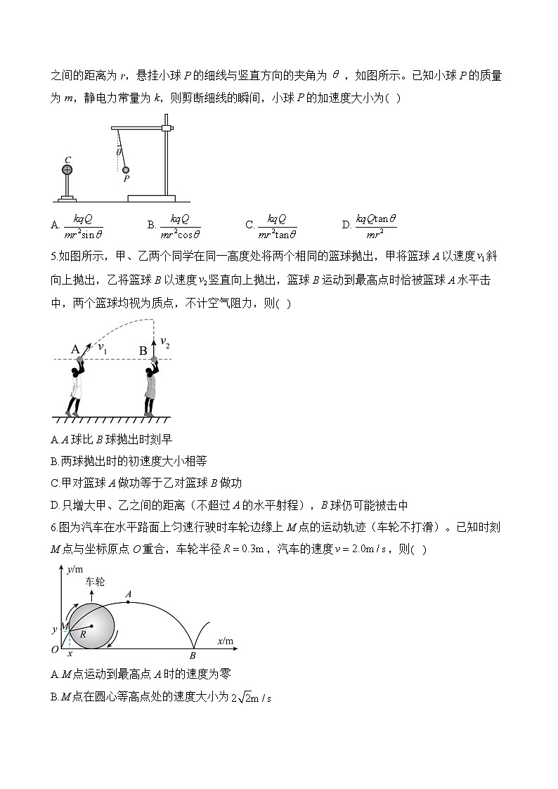2025届四川省高考4月模拟预测卷 物理（含解析）第2页