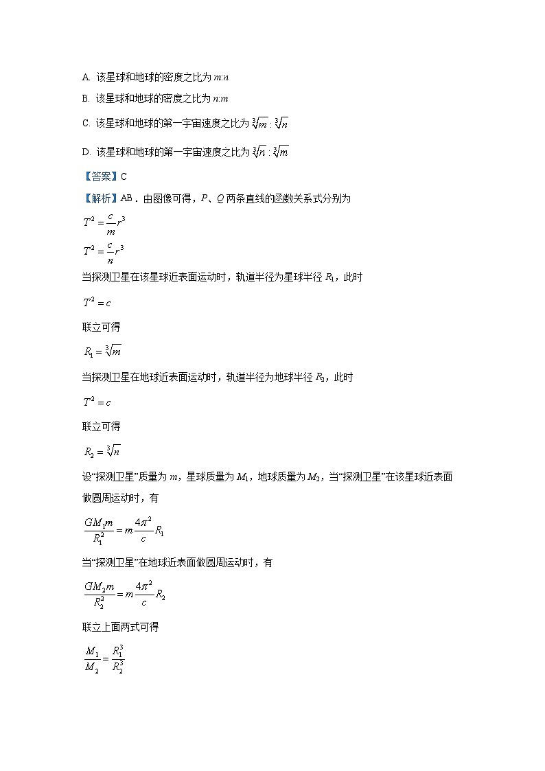 2025届吉林省白城市东北地区高考名师联席命制4月信息卷物理（解析版）第3页