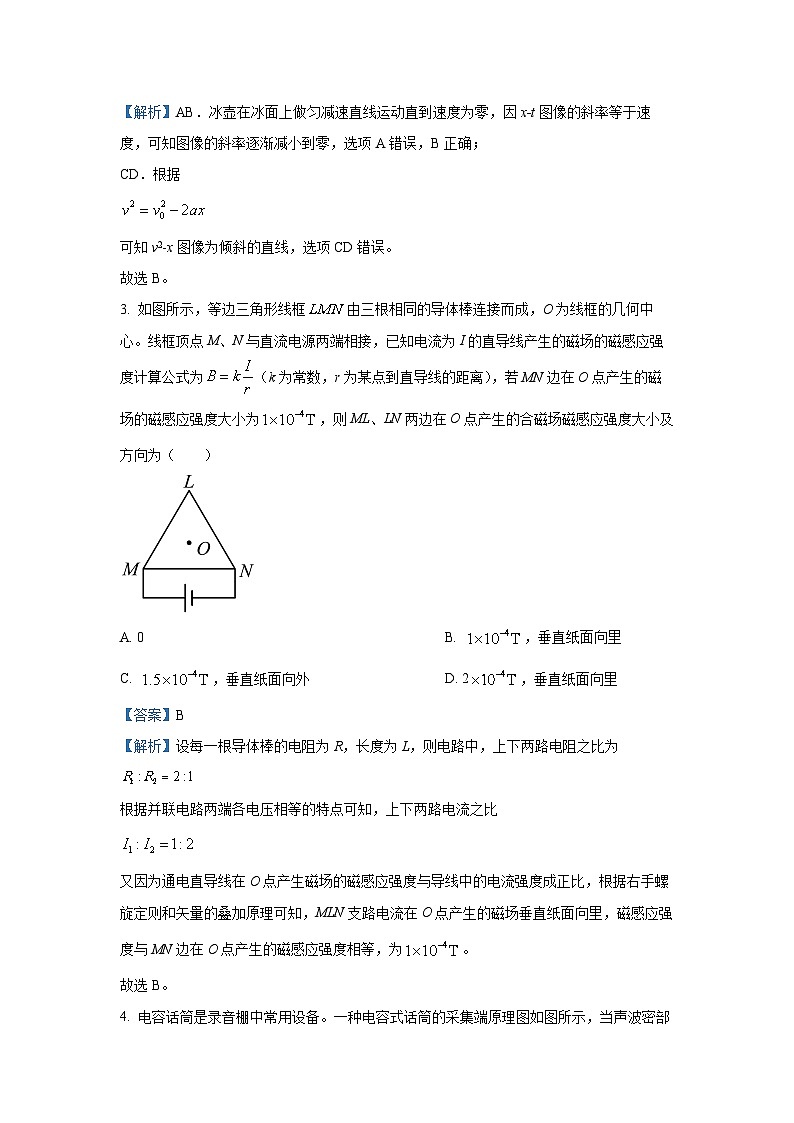 2025届吉林省白城市东北地区高考名师联席命制（5月）信息卷物理试卷（解析版）第2页