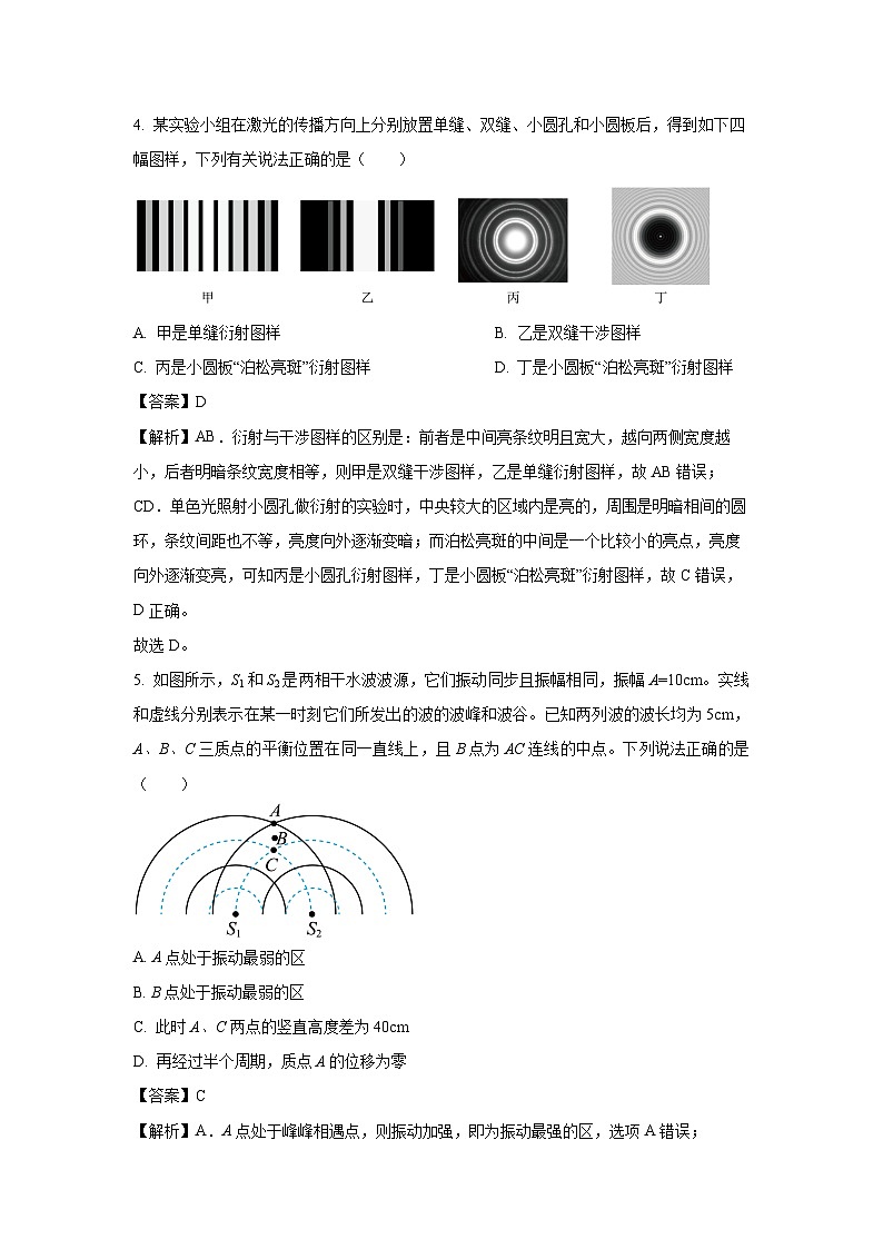 海南省某校2024-2025学年高二上学期期末考试物理试卷（解析版）第3页