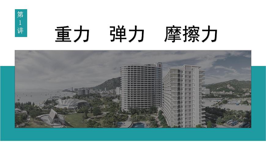 2026届高考物理一轮复习课件 第二章  第1讲 重力 弹力 摩擦力第3页