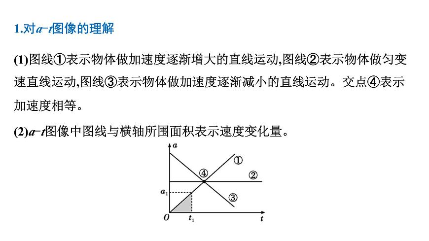2026届高考物理一轮复习课件 第一章  第4讲 小专题 非常规运动学图像 追及相遇问题第3页