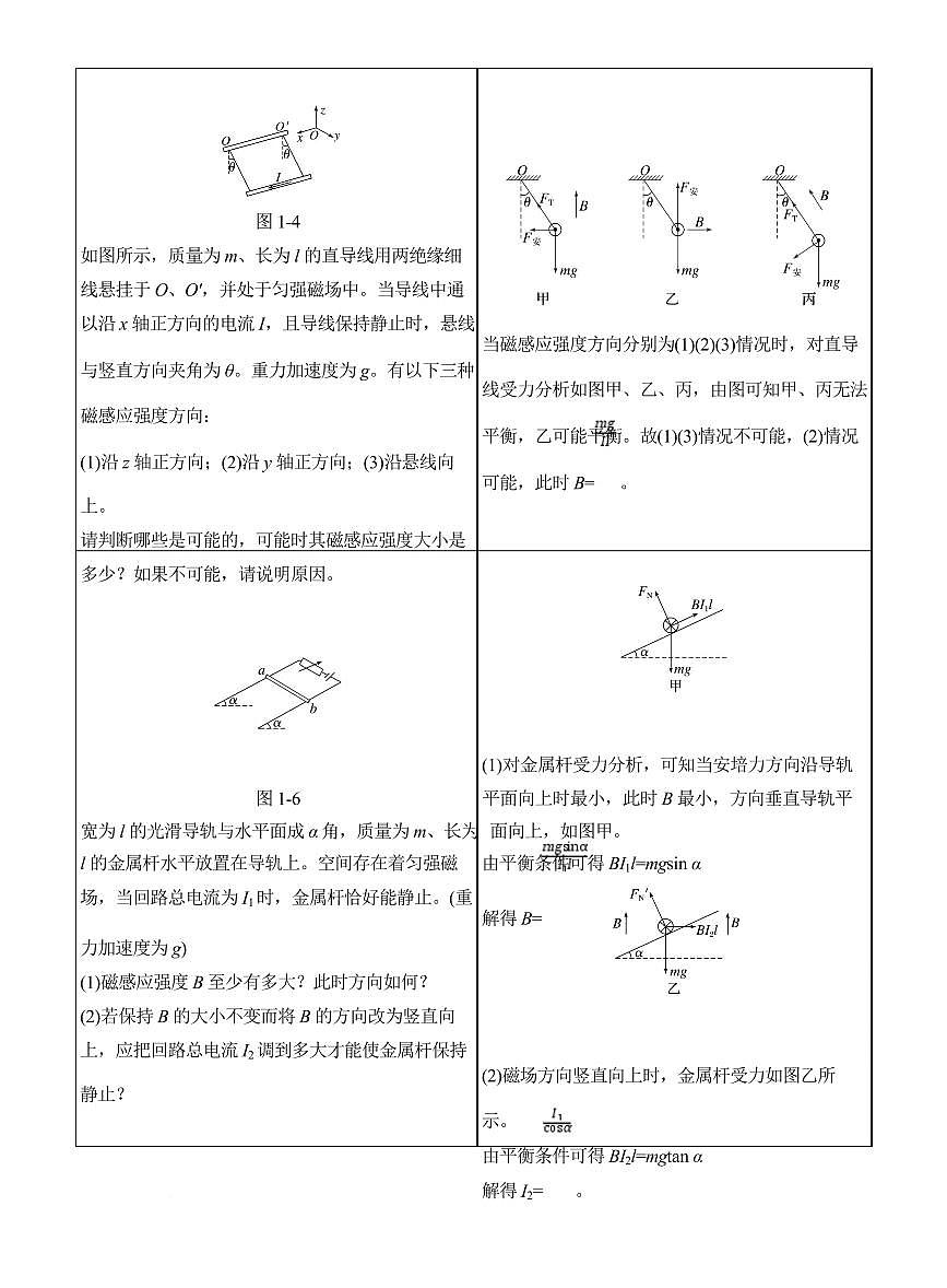 2025届高考物理考前教材图像扫盲（选择性必修2）学案-高考物理专题第3页