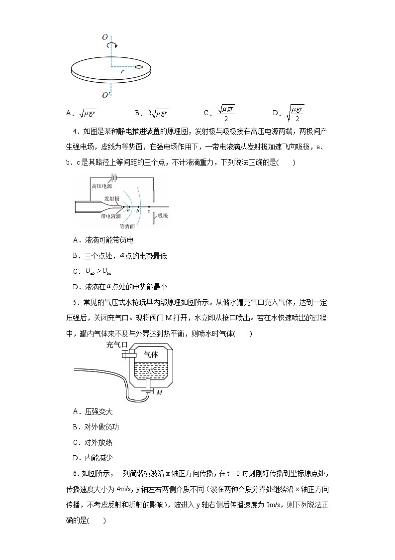 2025届安徽省普通高中高三下学期高考模拟训练(八) 物理试题（解析版）第2页