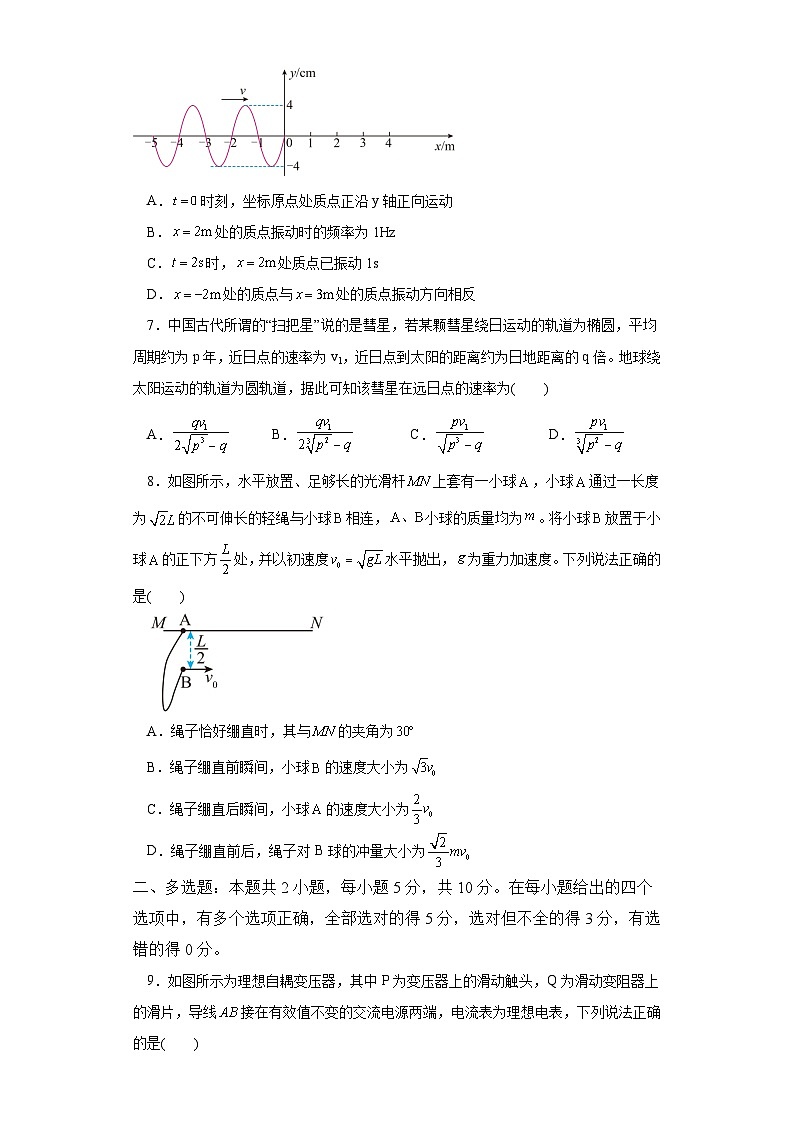 2025届安徽省普通高中高三下学期高考模拟训练(八) 物理试题（解析版）第3页