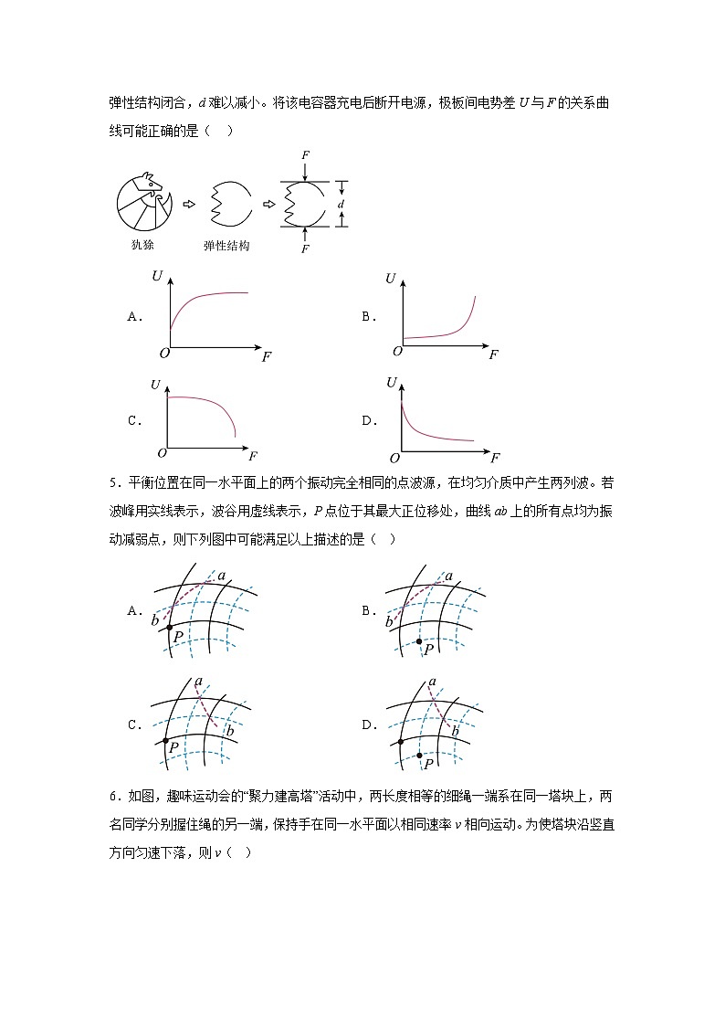 2025年黑龙江、吉林、辽宁、内蒙古高考物理真题（附答案解析））第2页