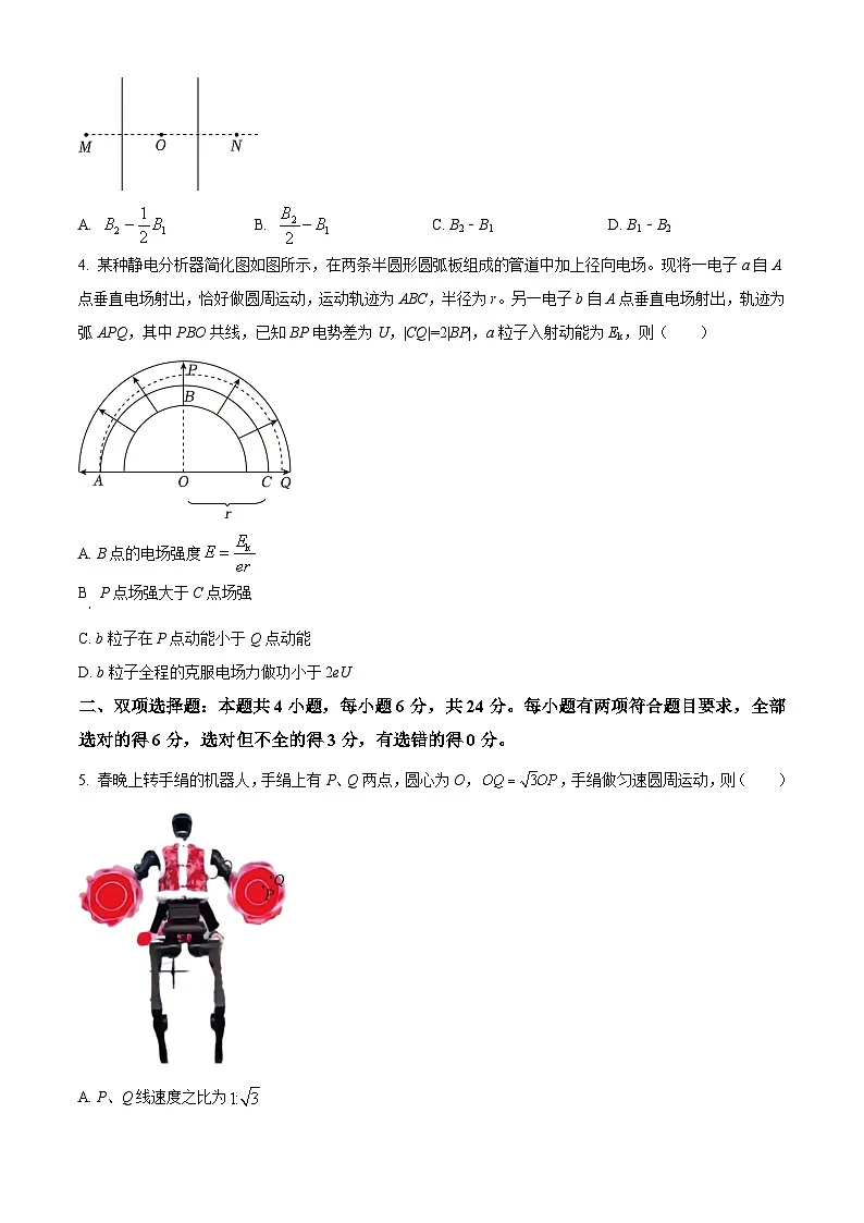 2025年高考福建卷物理部分真题（原卷版）第2页