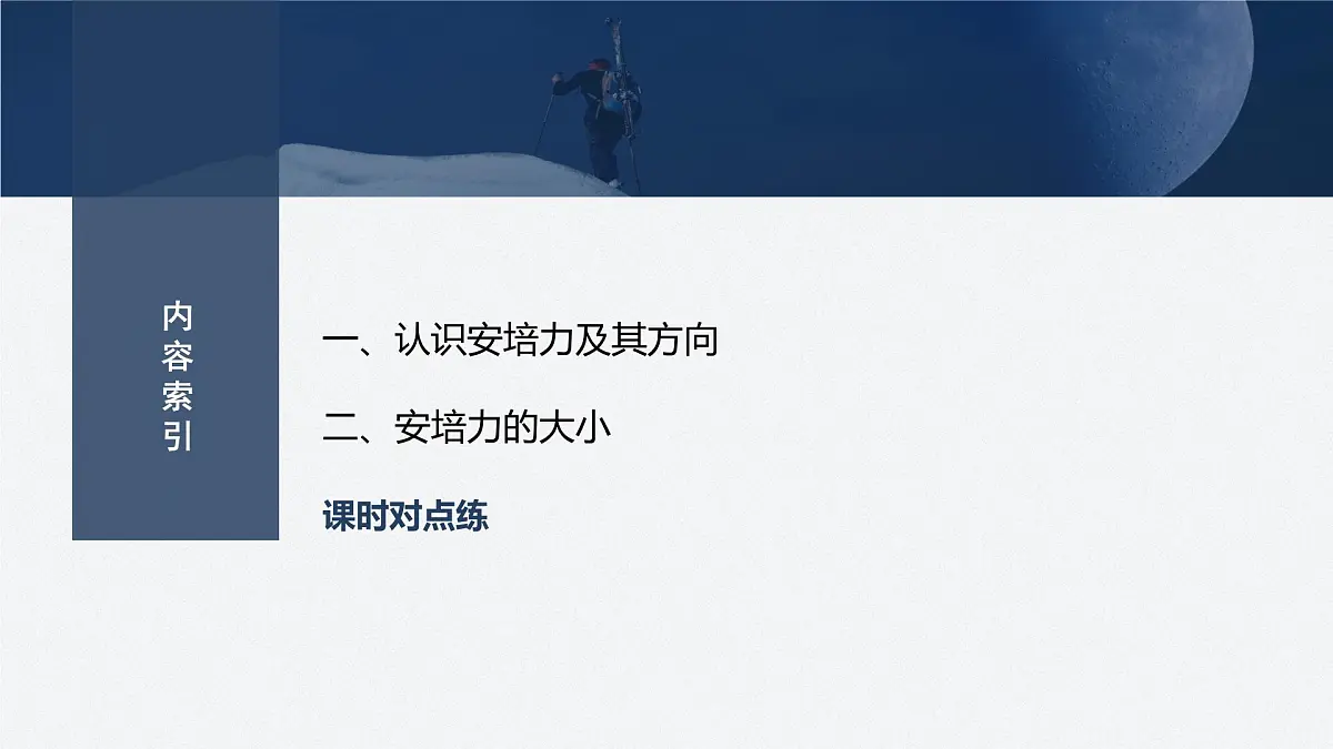 2024-2025学年物理教科版（2019）选择性必修第二册 1.1安培力 课件第3页