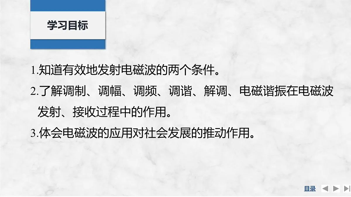 2024-2025学年物理教科版（2019）选择性必修第二册 4.4无线电波的发射、传播与接收 4.5无线电波与移动互联网 课件 (1)第2页