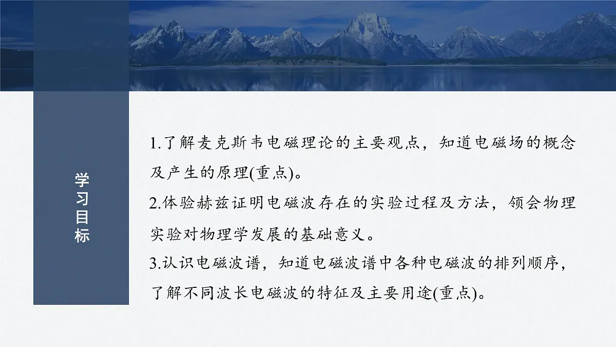 2024-2025学年物理教科版（2019）选择性必修第二册 4.2电磁波 4.3电磁波谱 课件第2页
