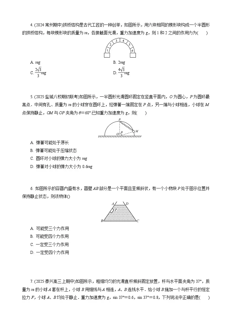 第3讲　受力分析　共点力平衡第2页