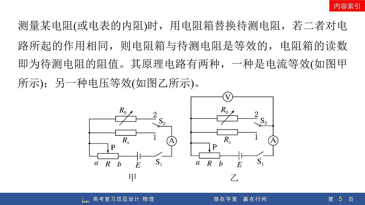 专题提升二十　测量电阻的其他几种方法第5页