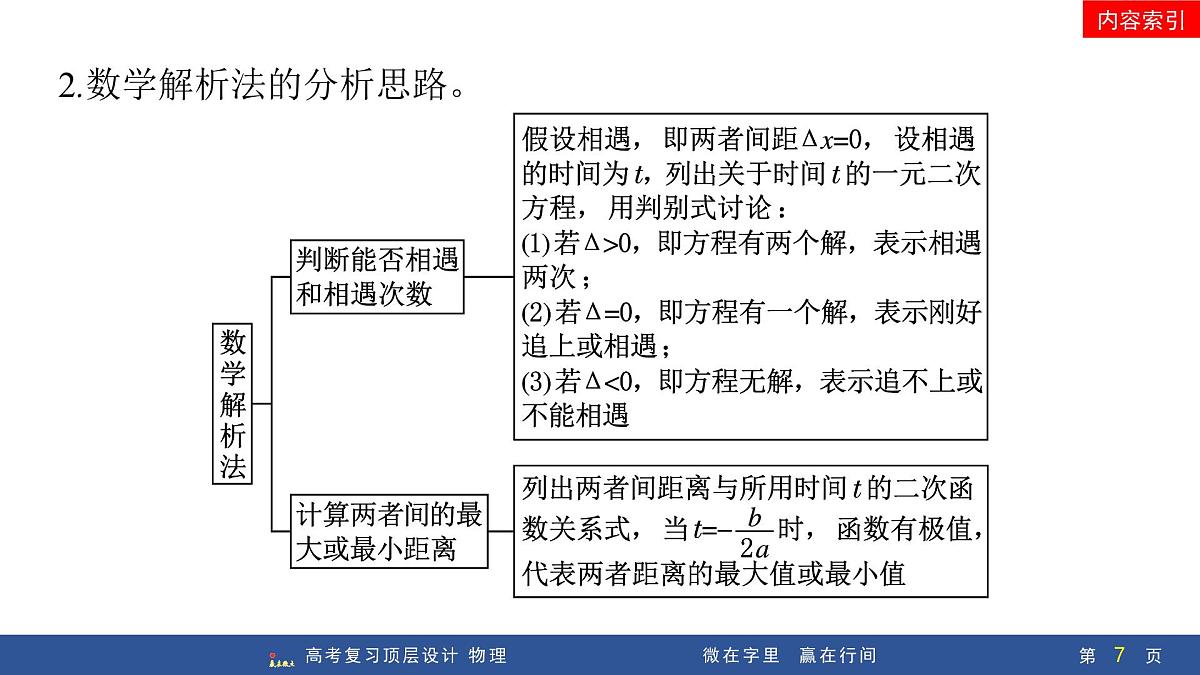专题提升二　追及和相遇问题第7页