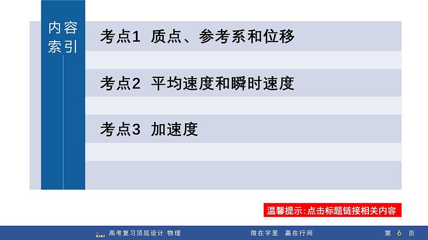 第1讲　描述运动的基本概念第6页