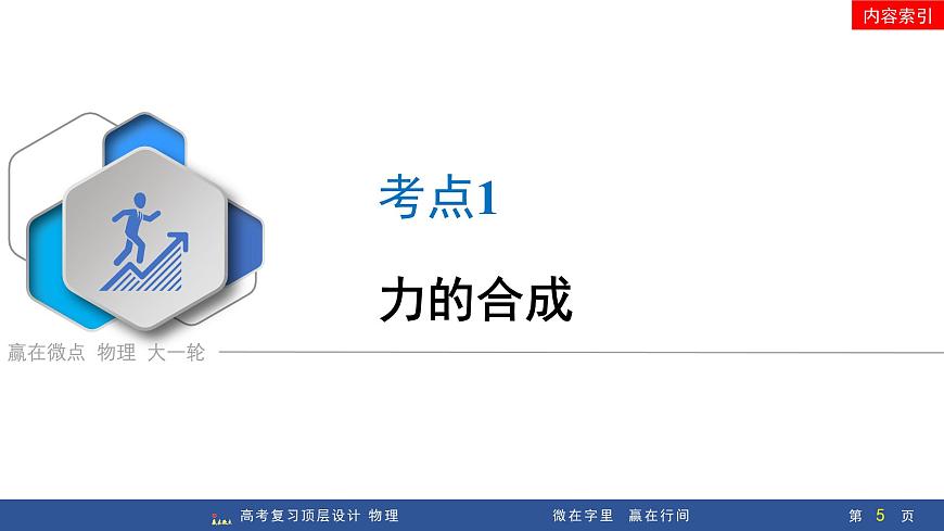 第2讲　力的合成与分解第5页