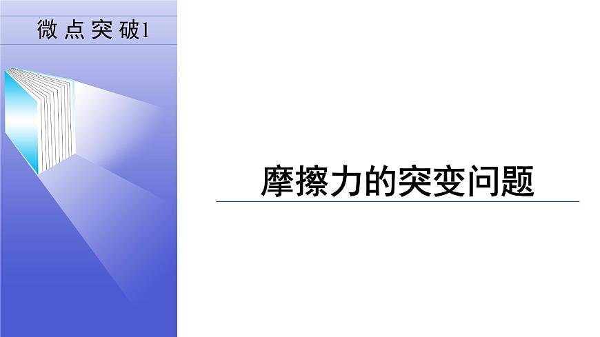 微点突破1　摩擦力的突变问题第2页
