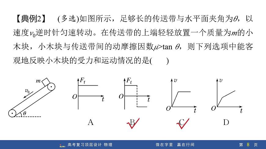 微点突破1　摩擦力的突变问题第8页