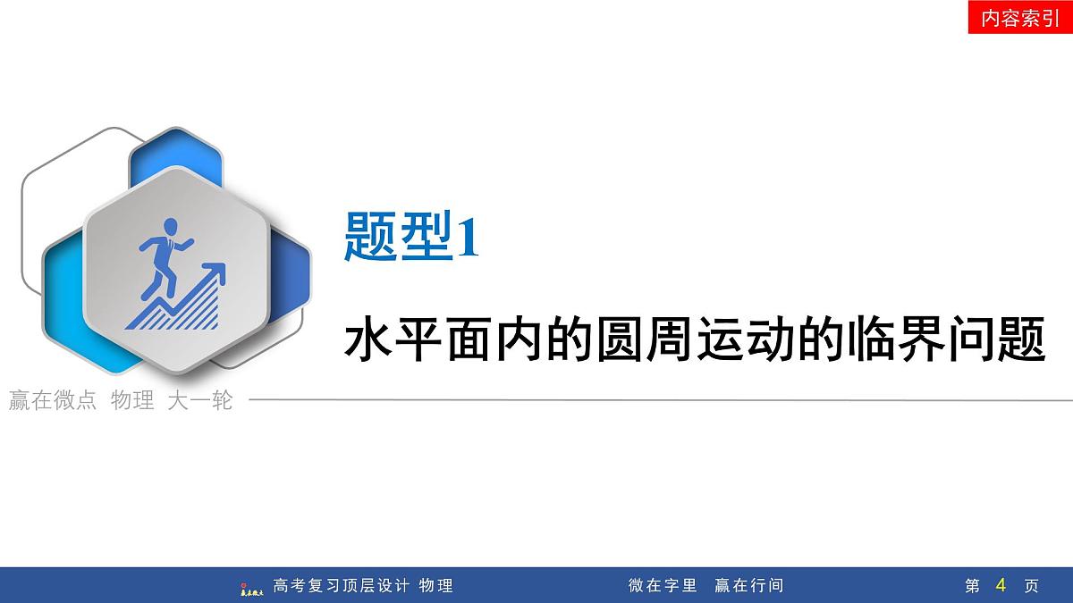 专题提升七　圆周运动的临界问题第4页