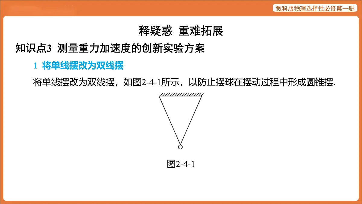 第4节 实验_用单摆测量重力加速度 课件 高中物理教科版选择性必修第一册第6页
