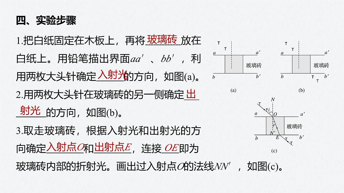 2024-2025学年物理鲁科版（2019）选择性必修第一册 第4章 光的折射和全反射 章末素养提升学案课件PPT第5页
