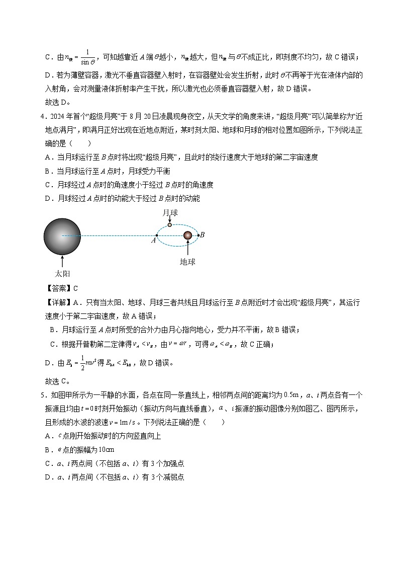 2025年江苏省南京市高考物理模拟卷第3页