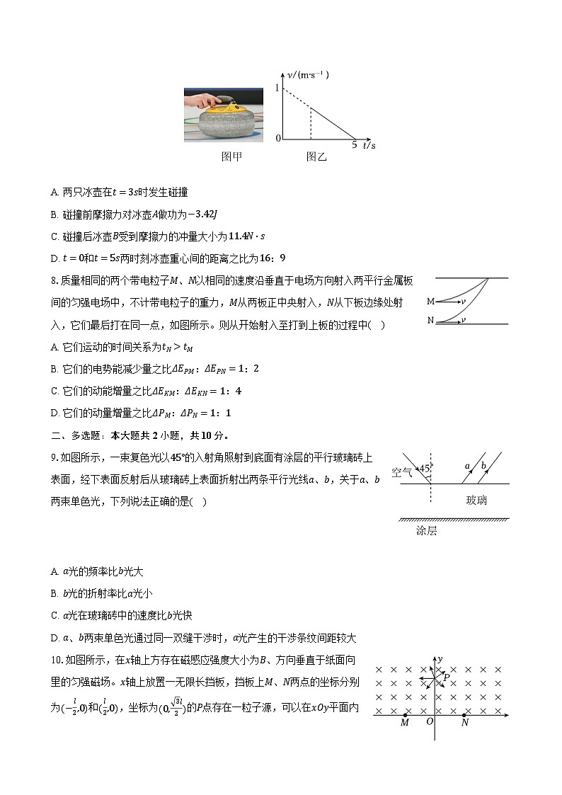 2025年安徽省高考物理考前冲刺试卷第3页