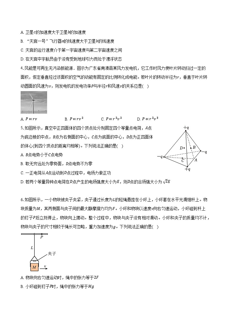 2025年安徽省高考物理模拟卷第2页