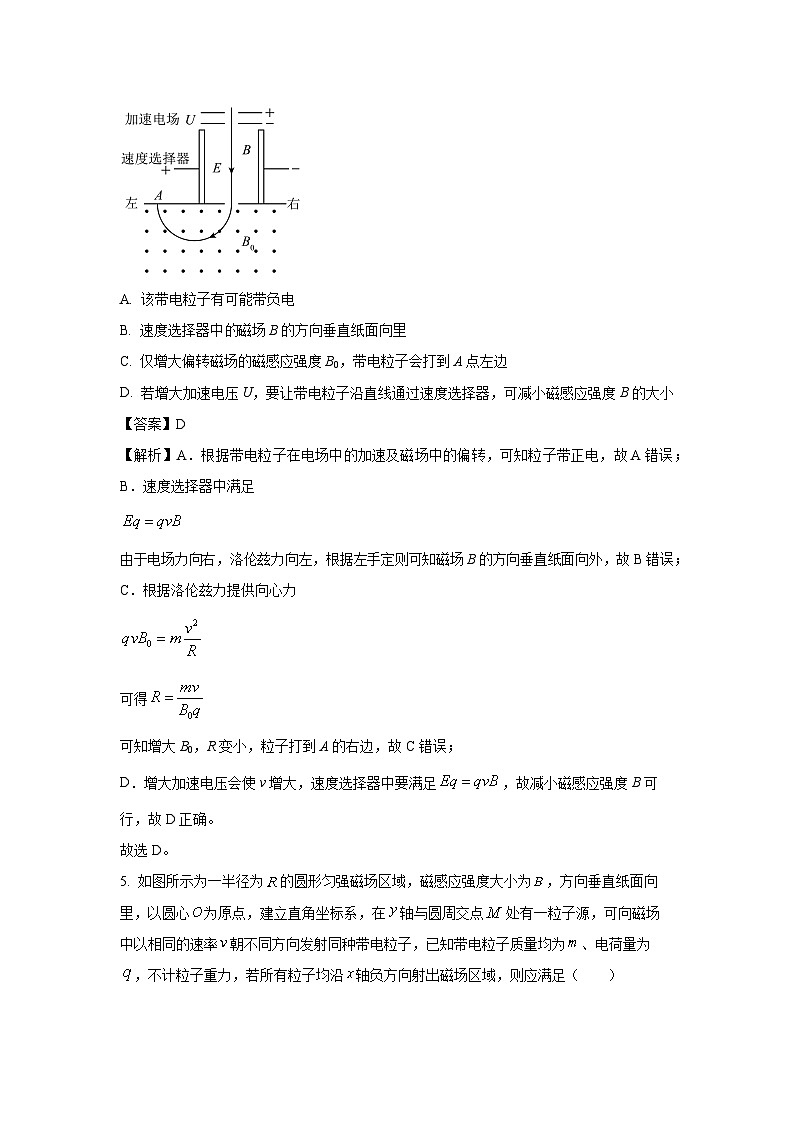 【物理】广东省部分学校2024-2025学年高二下学期期中联考试题（A）（解析版）第3页