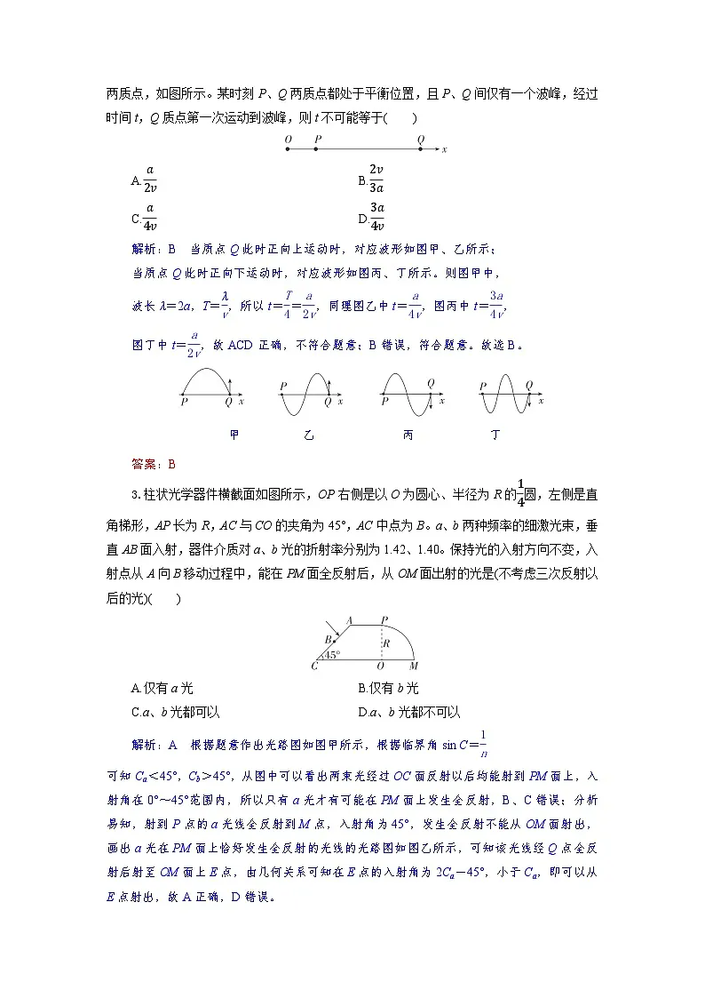 高二物理试题解析板第2页