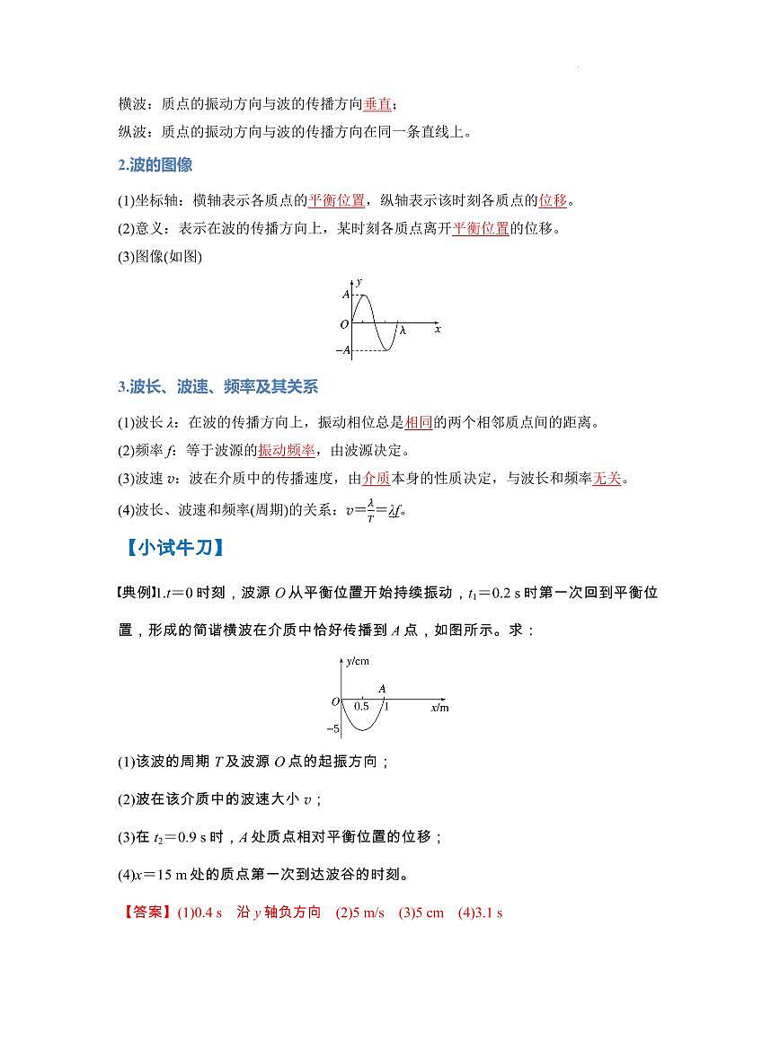 机械波--2026年高考物理（解析版）第2页