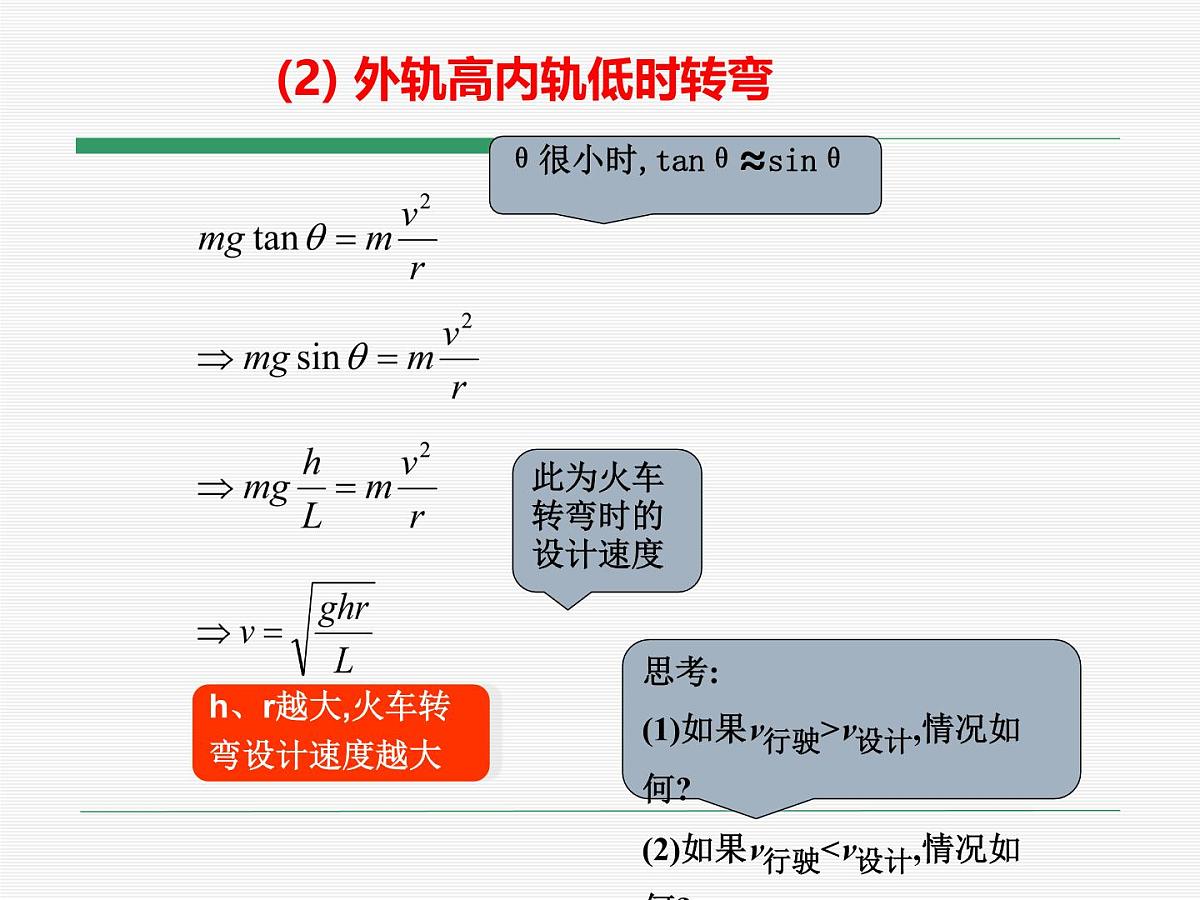 6.4 生活中的圆周运动 课件第4页