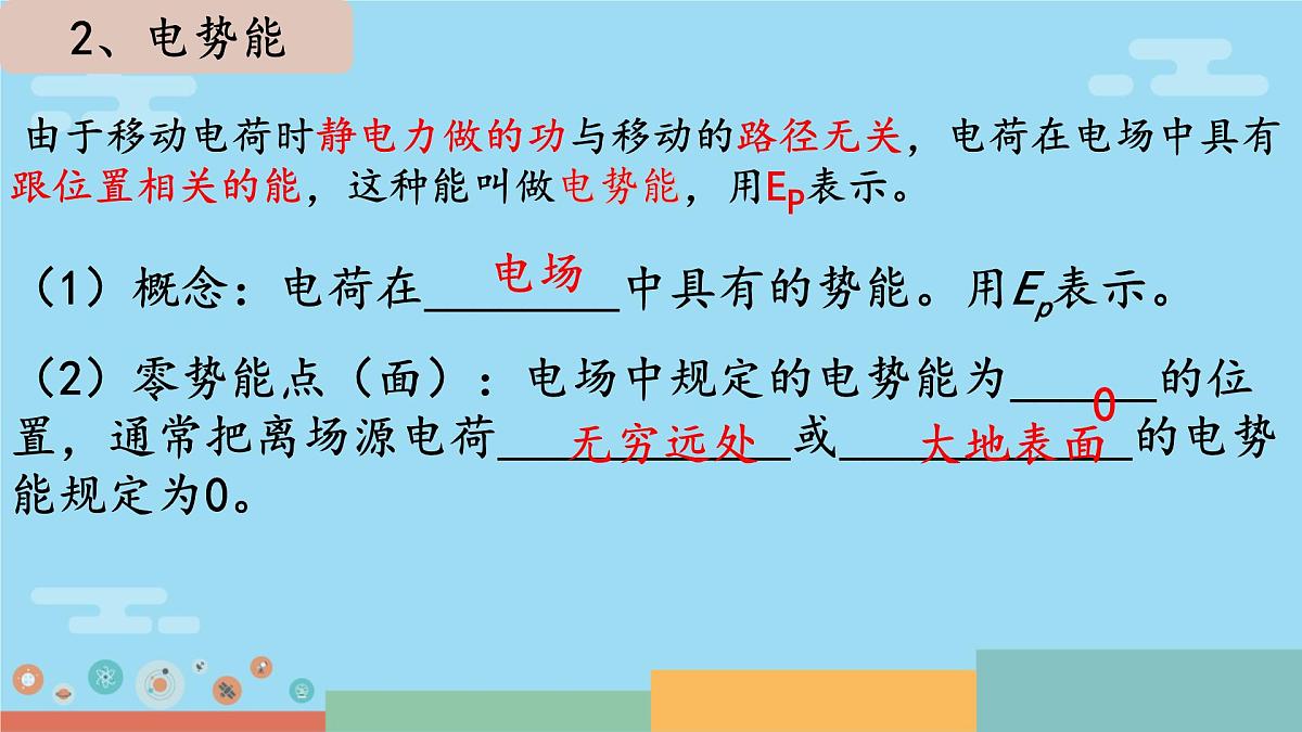 高中  物理  人教版 (2019)  必修 第三册10.1 电势能和电势 课件第5页