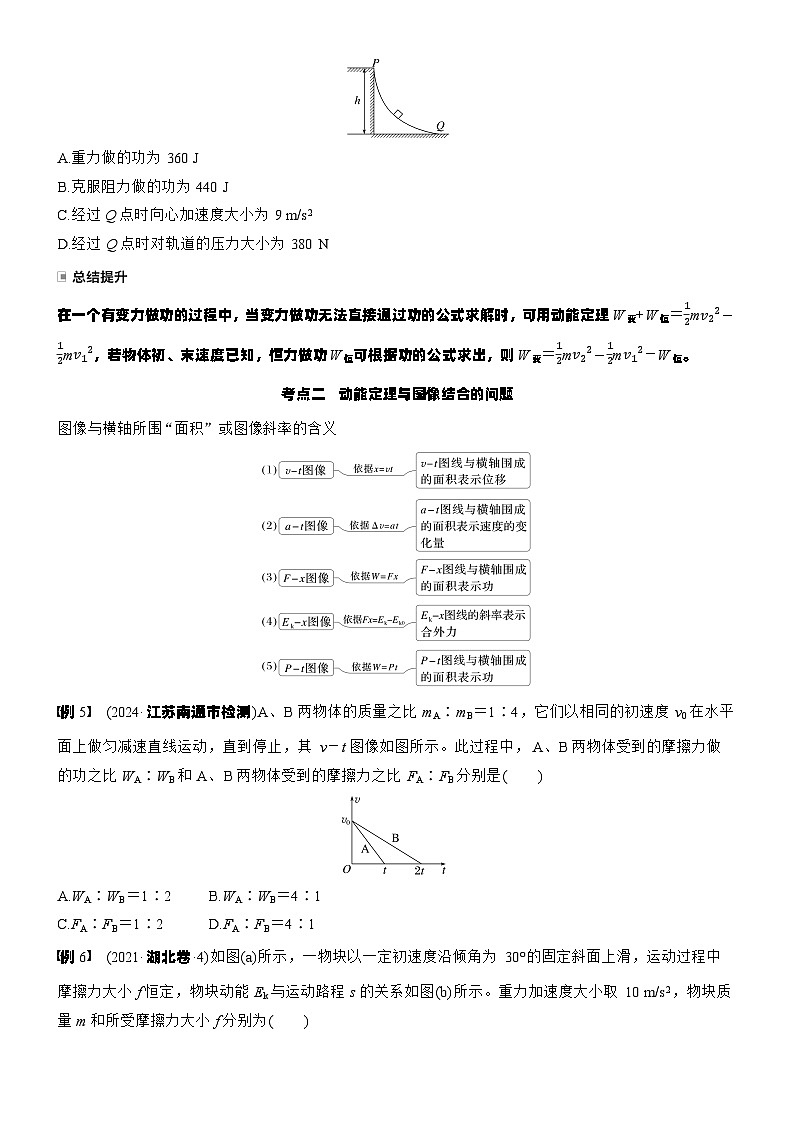2026高考物理大一轮复习-第六章 第二十七课时 动能定理及其应用-专项训练【含答案】第3页