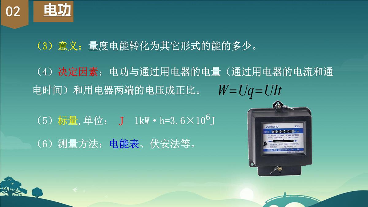 高中  物理  人教版 (2019)  必修 第三册12.1 电路中的能量转化 课件第8页