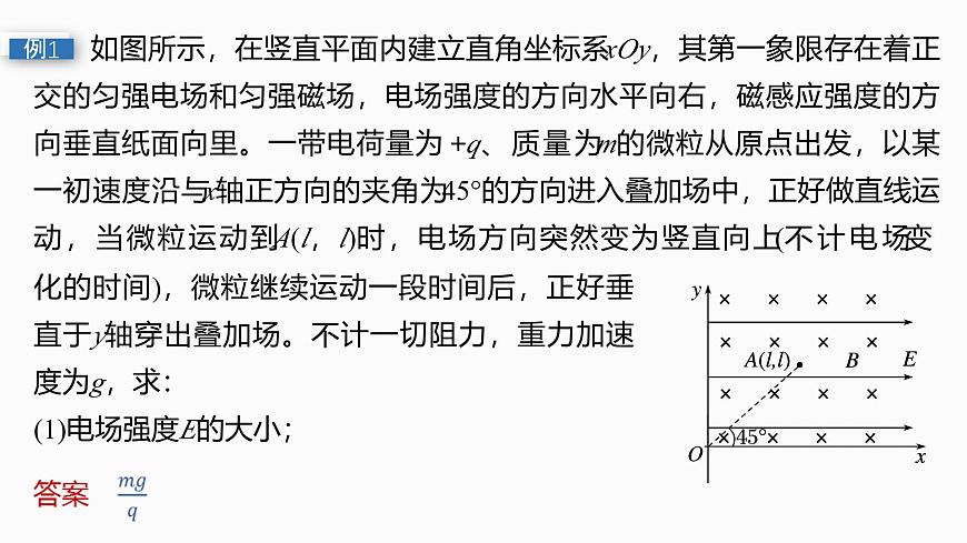 2026高考物理大一轮复习-专题强化：带电粒子在叠加场中的运动带电粒子在交变电、磁场中的运动【课件】第5页