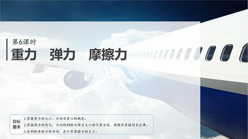 2026高考物理大一轮复习-第二章 第六课时 重力 弹力 摩擦力【课件】第4页
