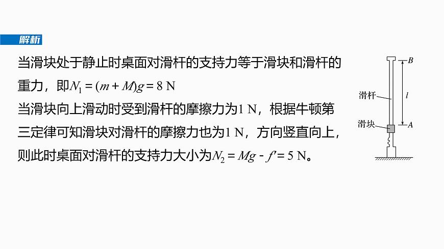 2026高考物理大一轮复习-第七章-第37课时专题强化：用三大观点解决动力学问题【课件】第7页