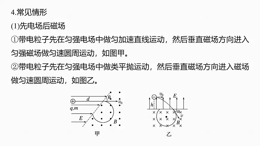 2026高考物理大一轮复习-第一十一章-第62课时专题强化：带电粒子在组合场中的运动【课件】第5页
