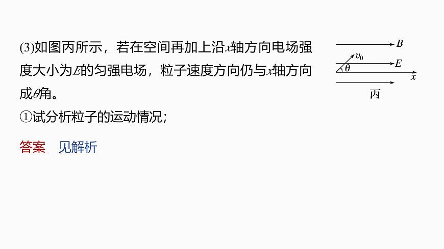 2026高考物理大一轮复习-第一十一章-第65课时专题强化：带电粒子在立体空间中的运动【课件】第8页