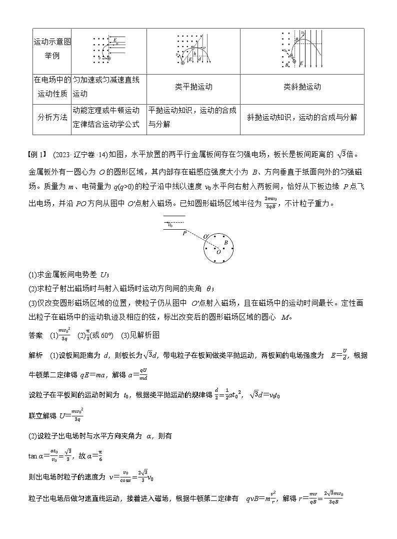 2026高考物理一轮复习-第十一章-第62课时-专题强化：带电粒子在组合场中的运动-专项训练【含答案】第2页