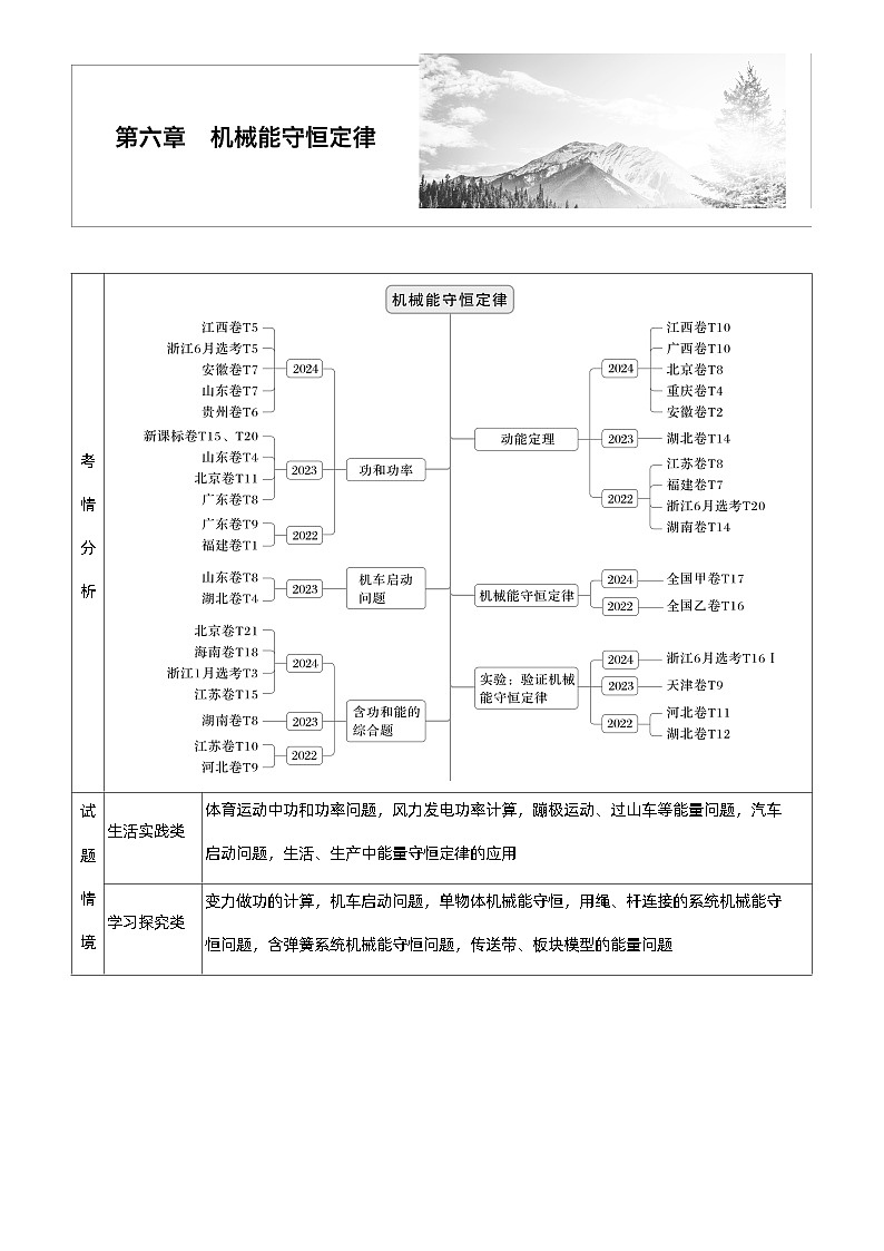 2026高考物理一轮复习-第六章-第26课时-功、功率-专项训练【含答案】第1页