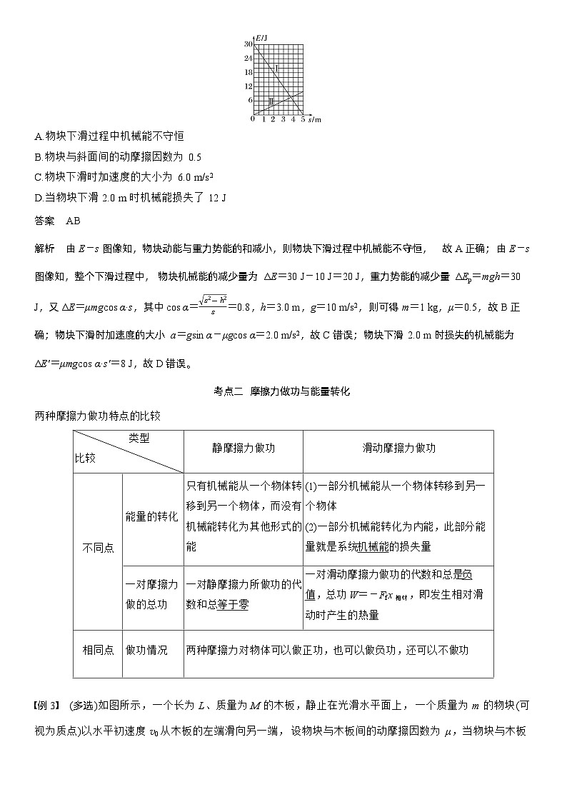 2026高考物理一轮复习-第六章-第30课时-功能关系　能量守恒定律-专项训练【含答案】第3页