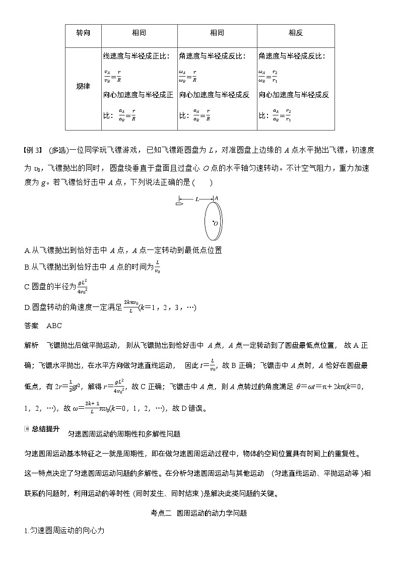 2026高考物理一轮复习-第四章-第20课时-圆周运动-专项训练【含答案】第3页