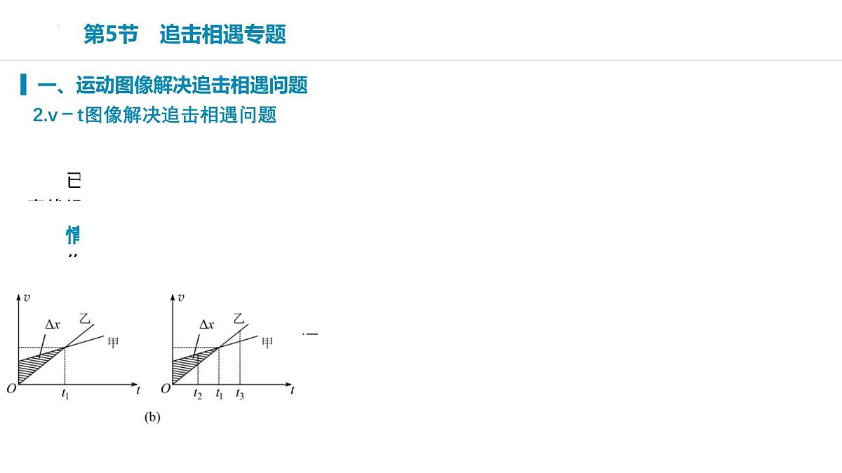 2026届高考物理一轮复习课件+1.5++追及相遇问题第6页